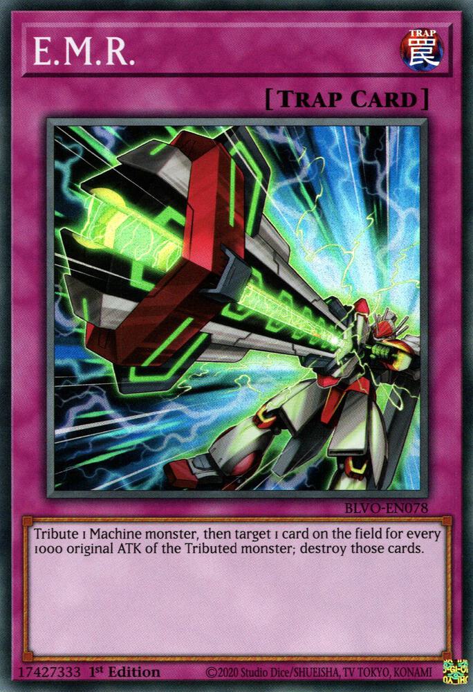 E.M.R. BLVO-EN078 card from Blazing Vortex