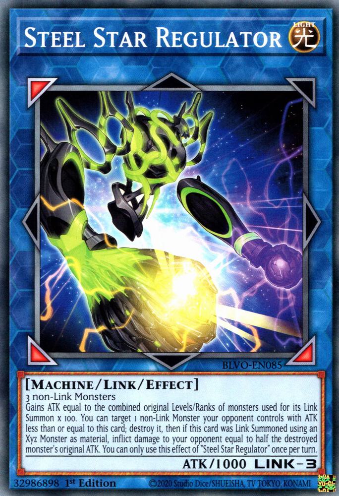 Steel Star Regulator BLVO-EN085 card from Blazing Vortex