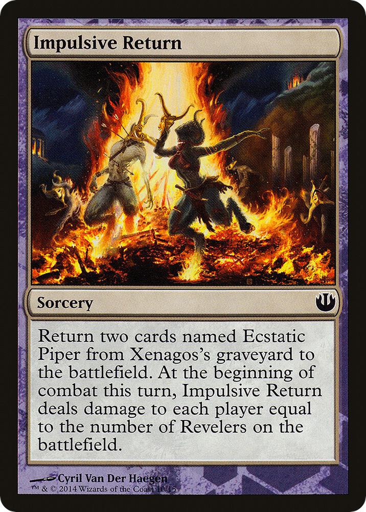 Impulsive Return 10 card from Hero's Path Promos