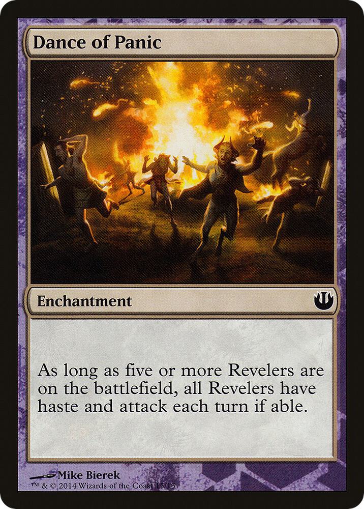 Dance of Panic 15 card from Hero's Path Promos