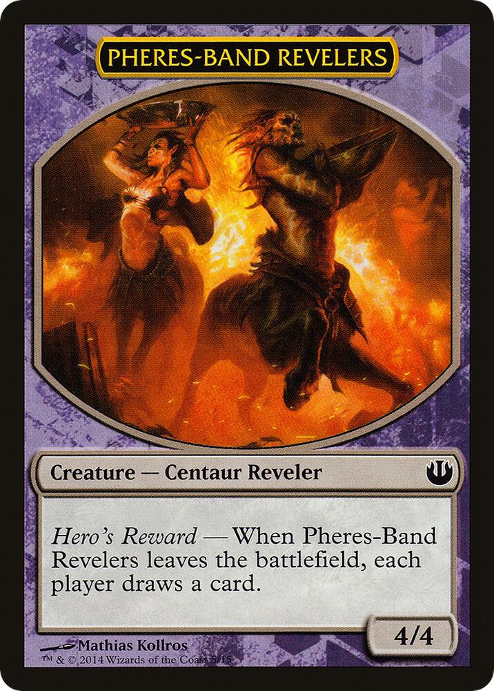 Pheres-Band Revelers 5 card from Hero's Path Promos