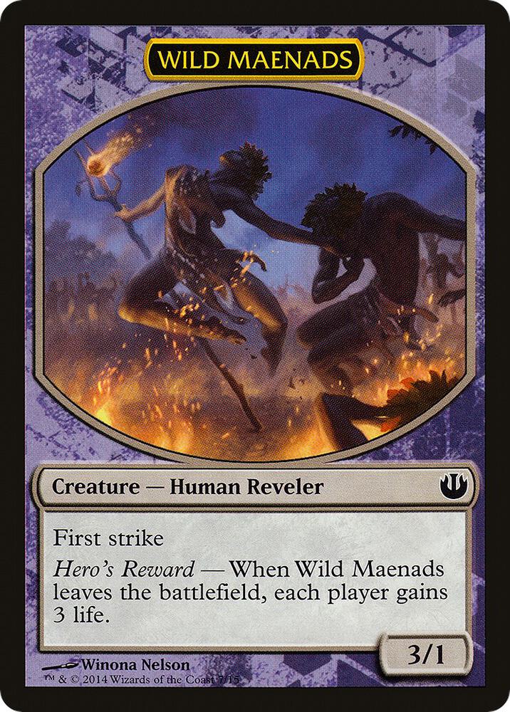 Wild Maenads 7 card from Hero's Path Promos