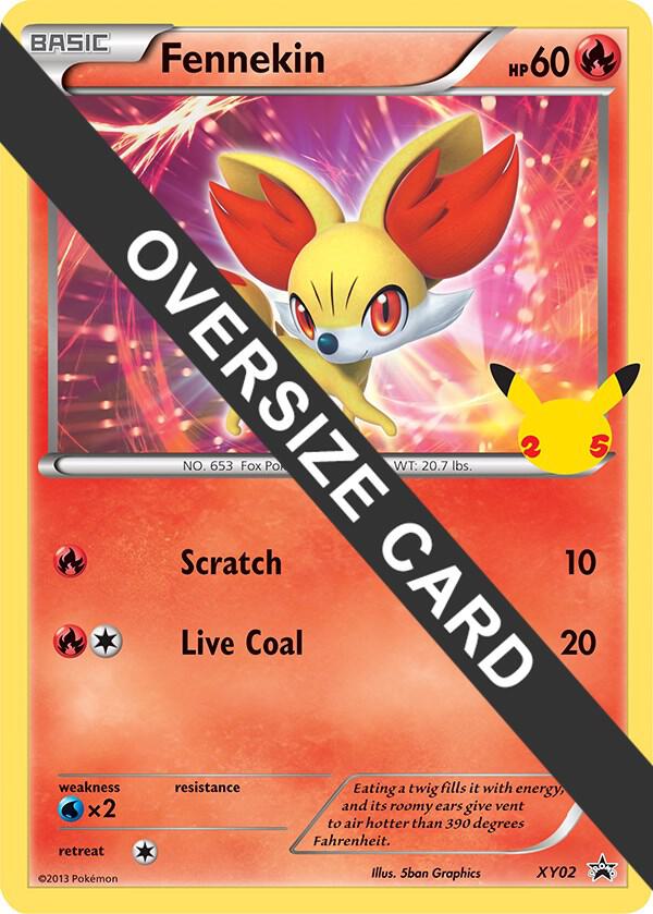 Fennekin XY02 card from First Partner Pack