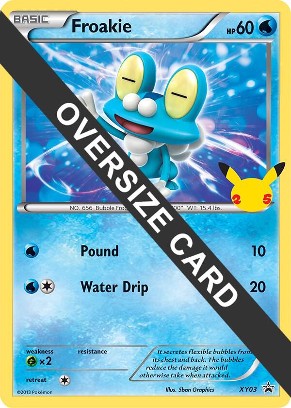 Froakie XY03 card from First Partner Pack