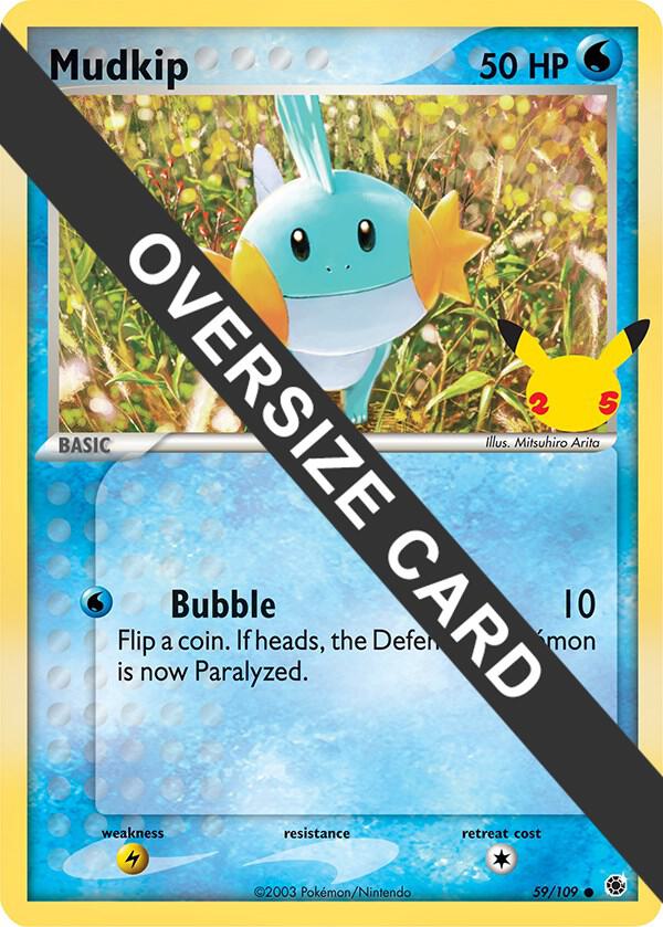 Mudkip 059/109 card from First Partner Pack