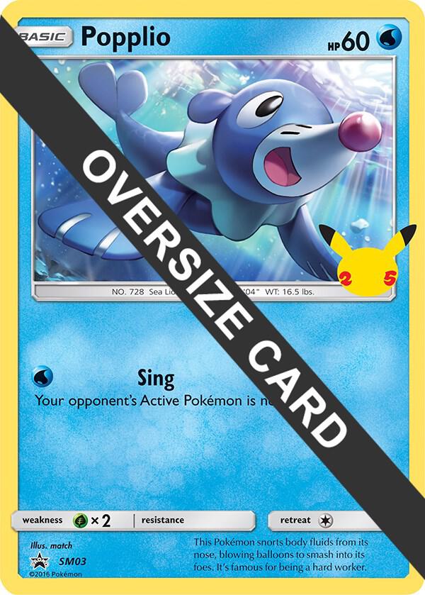 Popplio SM03 card from First Partner Pack