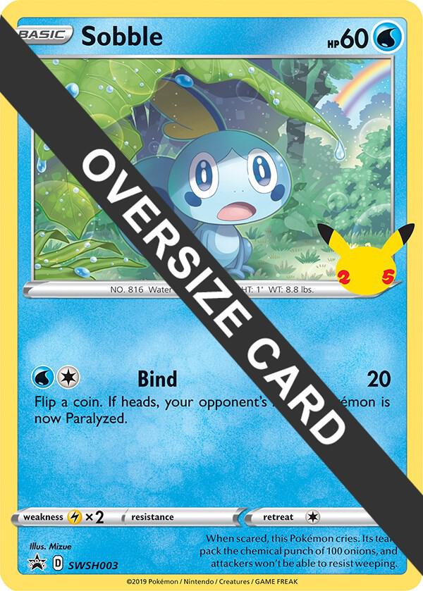 Sobble SWSH003 card from First Partner Pack