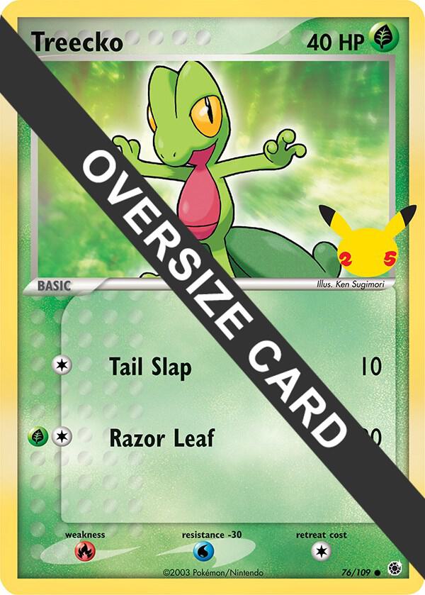 Treecko 076/109 card from First Partner Pack