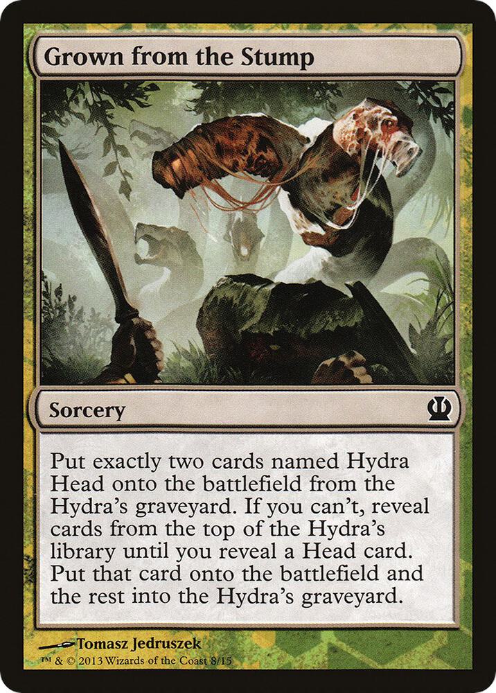 Grown from the Stump 8 card from Hero's Path Promos