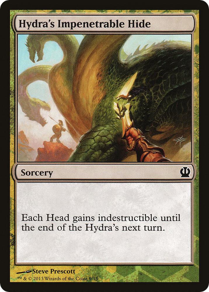 Hydra's Impenetrable Hide 9 card from Hero's Path Promos