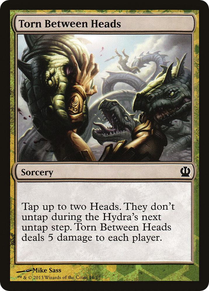 Torn Between Heads 14 card from Hero's Path Promos