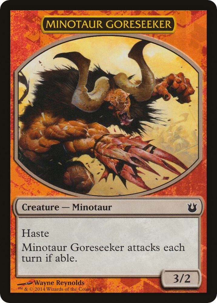 Minotaur Goreseeker 1 card from Hero's Path Promos