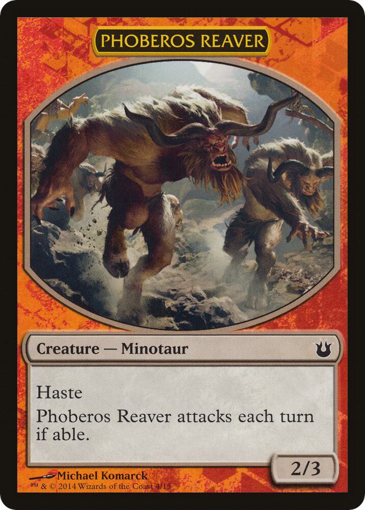 Phoberos Reaver 4 card from Hero's Path Promos