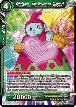 Ribrianne, the Power of Support EB1-32 card from Battle Evolution Booster