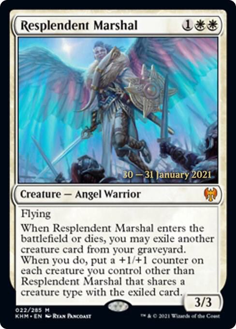 Resplendent Marshal 22 card from Prerelease Cards