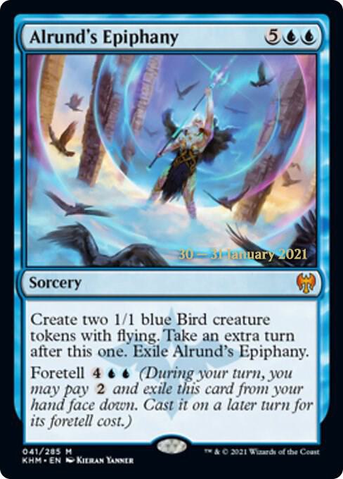 Alrund's Epiphany 41 card from Prerelease Cards