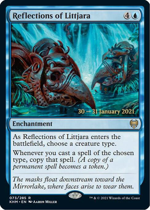 Reflections of Littjara 73 card from Prerelease Cards