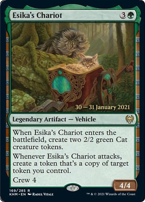 Esika's Chariot 169 card from Prerelease Cards