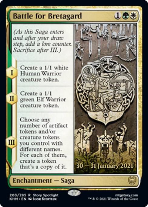 Battle for Bretagard 203 card from Prerelease Cards