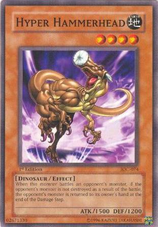 Hyper Hammerhead IOC-074 card from Invasion of Chaos