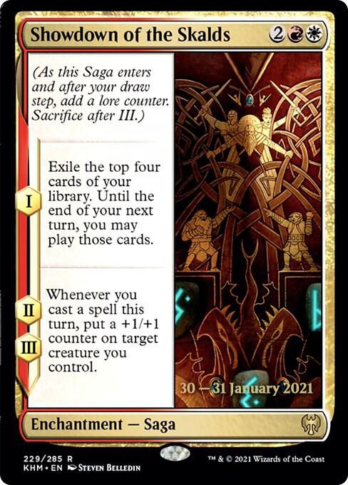 Showdown of the Skalds 229 card from Prerelease Cards