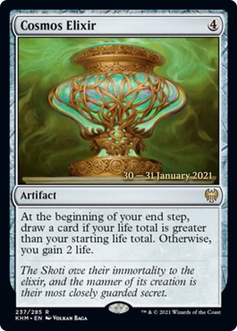 Cosmos Elixir 237 card from Prerelease Cards