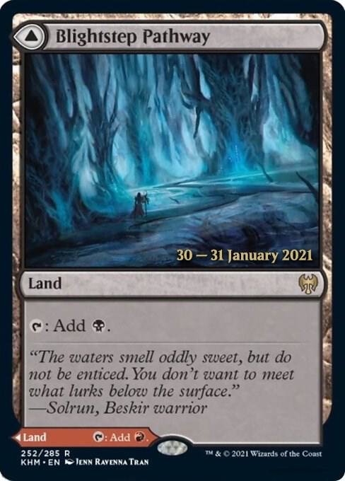 Blightstep Pathway 252 card from Prerelease Cards