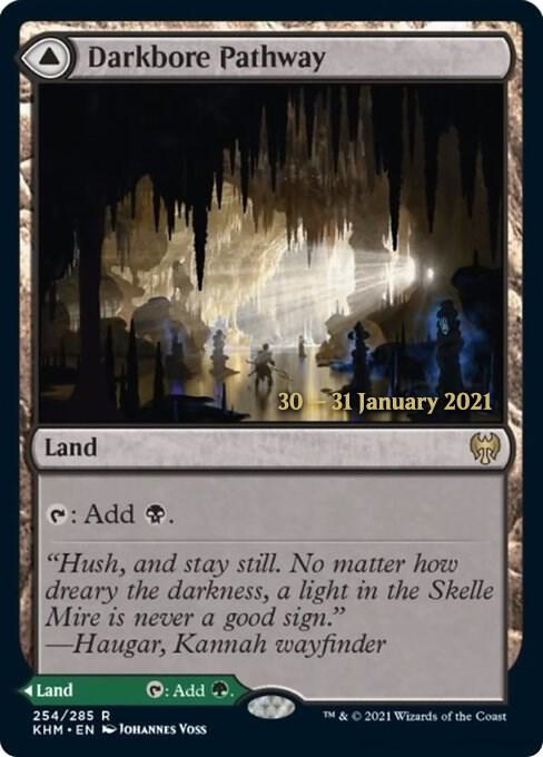 Darkbore Pathway 254 card from Prerelease Cards