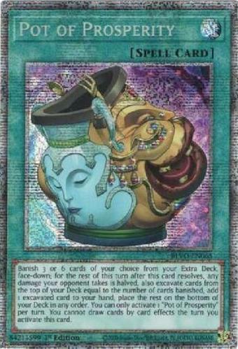 Pot of Prosperity (Starlight Rare) BLVO-EN065 card from Blazing Vortex
