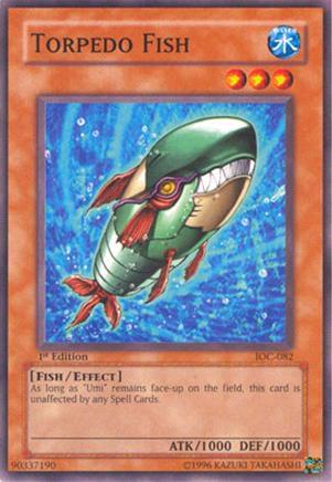 Torpedo Fish IOC-082 card from Invasion of Chaos