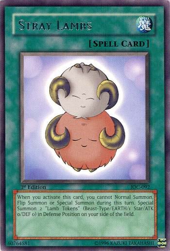 Stray Lambs IOC-092 card from Invasion of Chaos