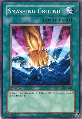 Smashing Ground IOC-093 card from Invasion of Chaos