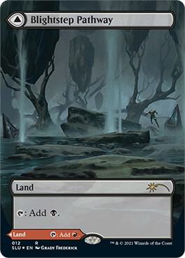 Blightstep Pathway (Borderless) 12 card from Secret Lair Series