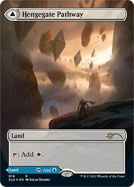 Hengegate Pathway (Borderless) 18 card from Secret Lair Series