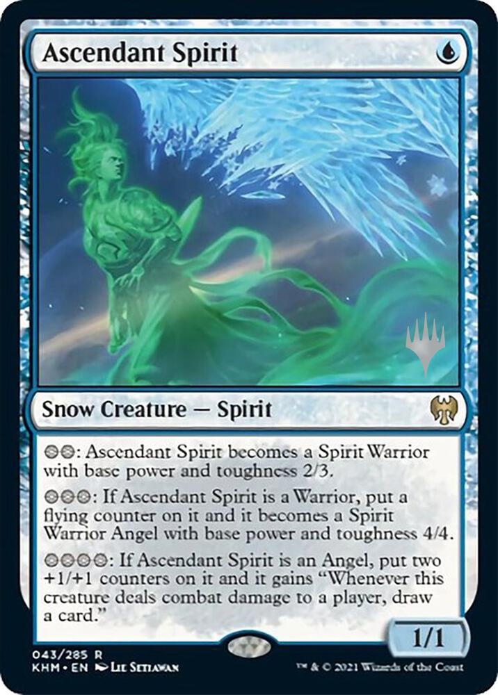 Ascendant Spirit 43 card from Promo Pack: Kaldheim