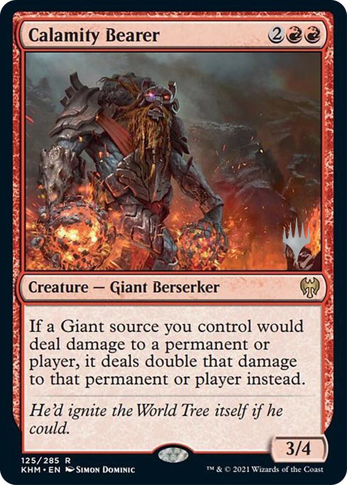 Calamity Bearer 125 card from Promo Pack: Kaldheim