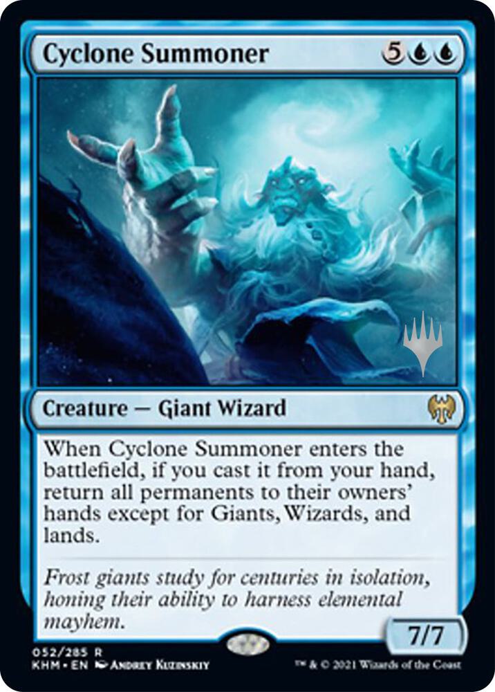 Cyclone Summoner 52 card from Promo Pack: Kaldheim