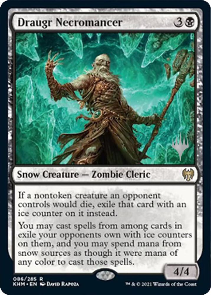 Draugr Necromancer 86 card from Promo Pack: Kaldheim