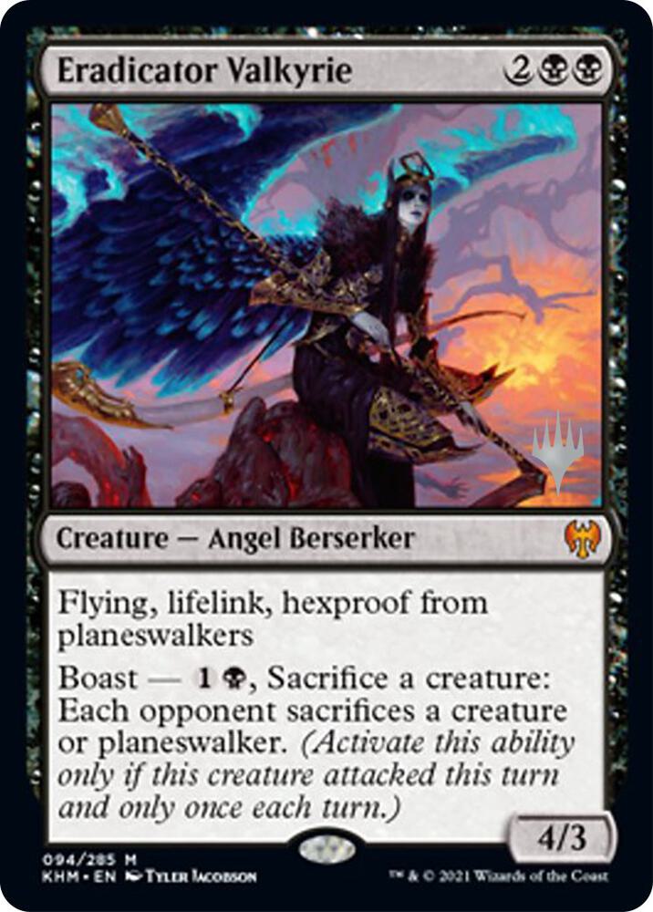 Eradicator Valkyrie 94 card from Promo Pack: Kaldheim