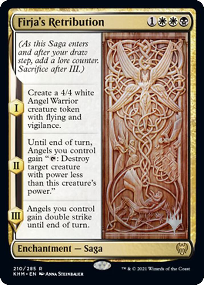 Firja's Retribution 210 card from Promo Pack: Kaldheim