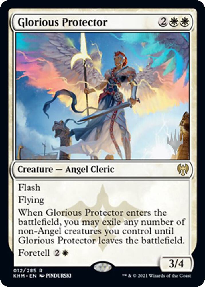 Glorious Protector 12 card from Promo Pack: Kaldheim