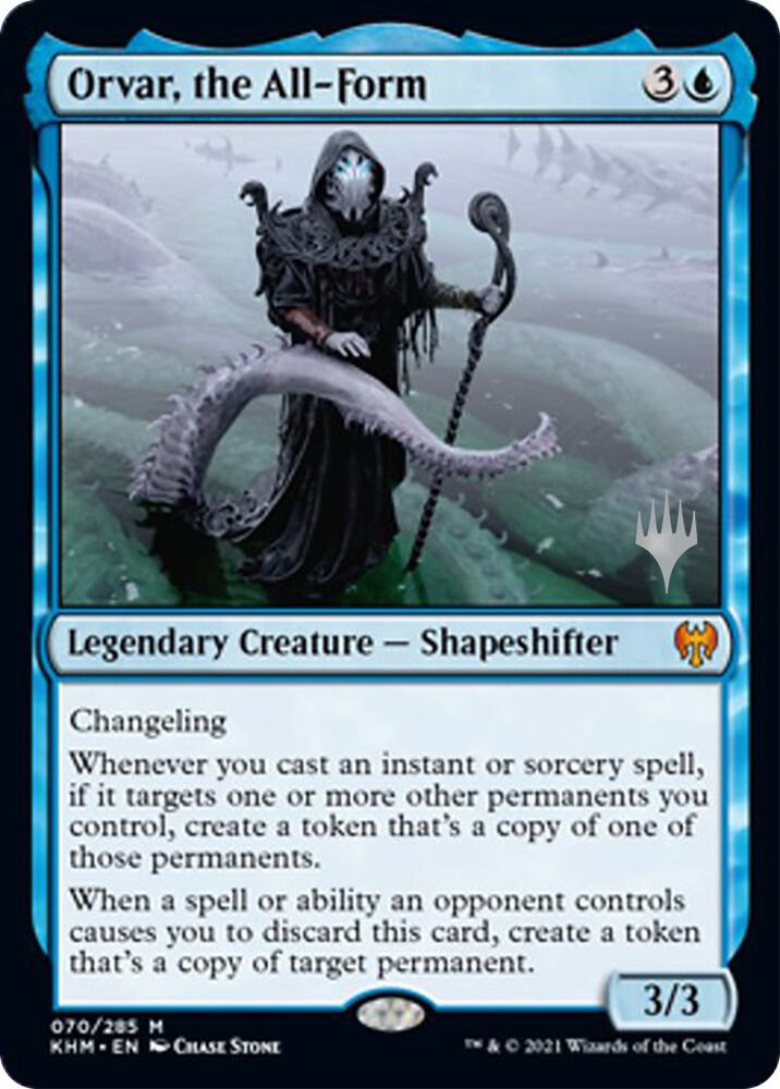 Orvar, the All-Form 70 card from Promo Pack: Kaldheim
