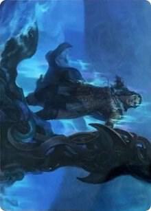 Cosima, God of the Voyage Art Card 12 card from Art Series: Kaldheim