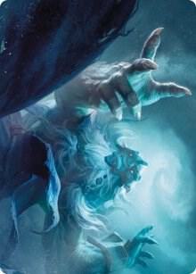 Cyclone Summoner Art Card 13 card from Art Series: Kaldheim