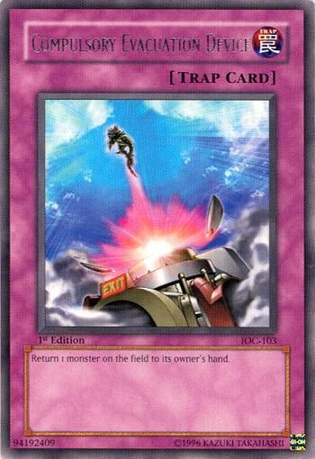 Compulsory Evacuation Device IOC-103 card from Invasion of Chaos