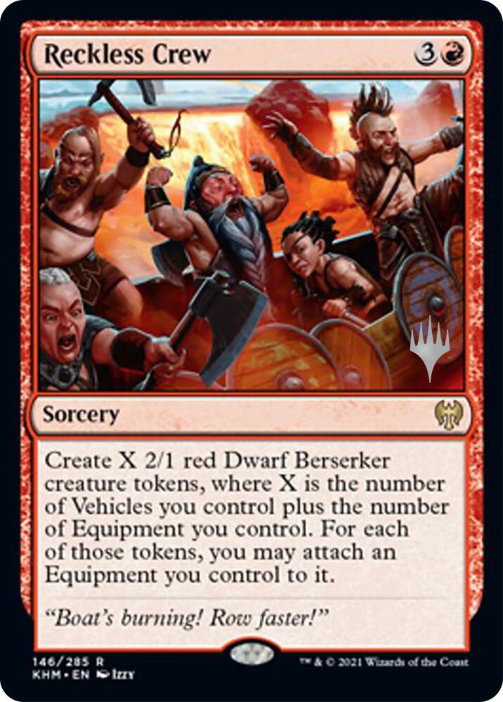 Reckless Crew 146 card from Promo Pack: Kaldheim