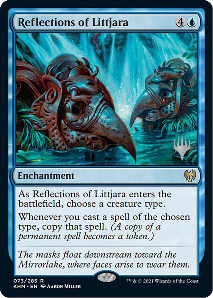 Reflections of Littjara 73 card from Promo Pack: Kaldheim
