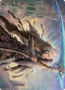 Egon, God of Death Art Card 24 card from Art Series: Kaldheim
