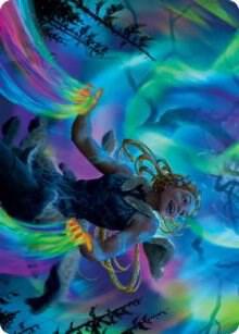 Esika, God of the Tree Art Card 43 card from Art Series: Kaldheim