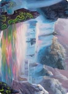 Glittering Frost Art Card 45 card from Art Series: Kaldheim